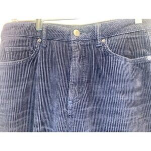 Corduroy Pants BDG -Women's Size 27  blue MOM High-Rise Urban Outfitters